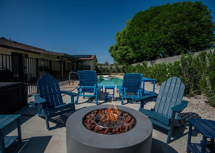 Dom wakacyjny 5 Star Luxury With Private Pool And Cozy Firepit Yuma